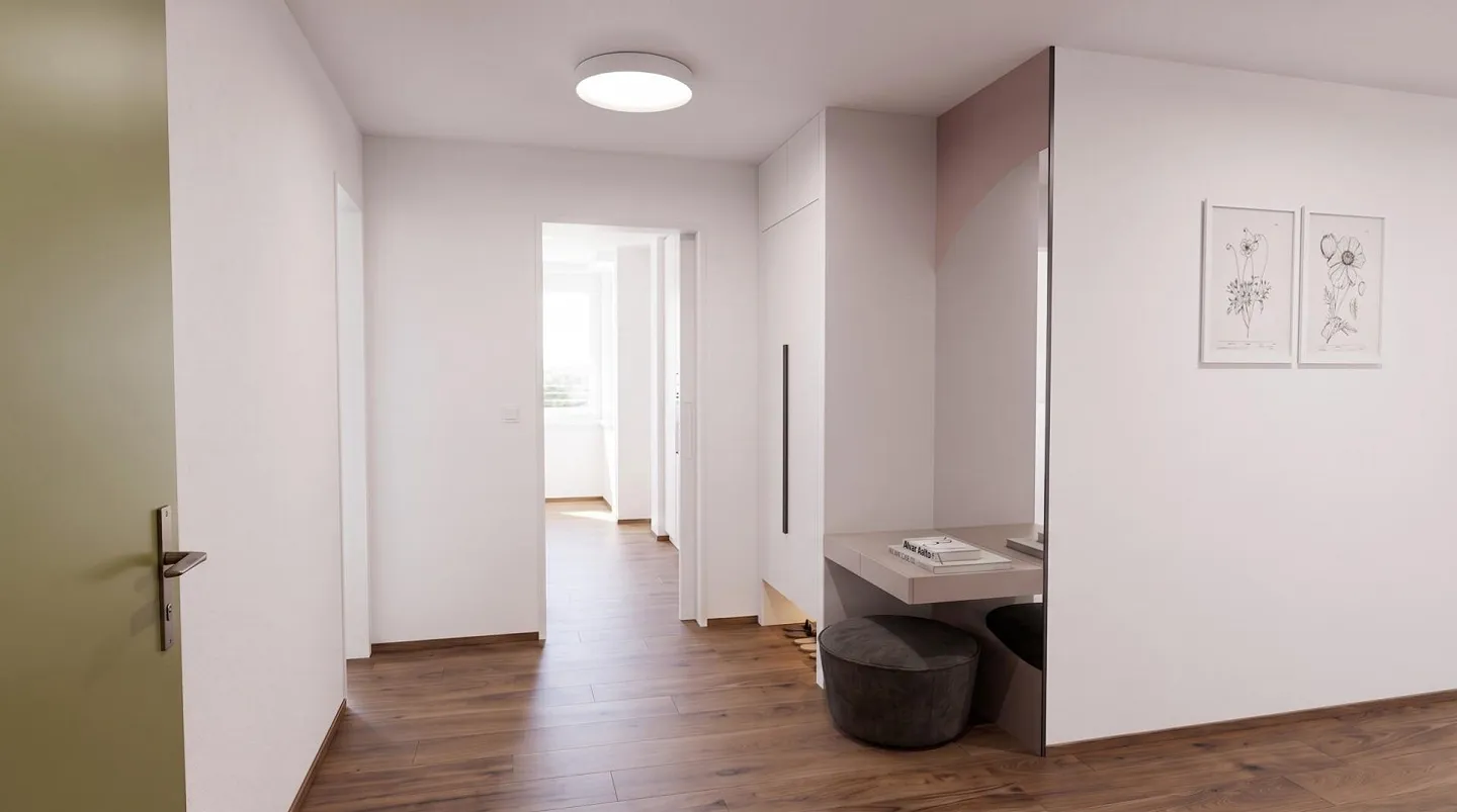 Brittnau - 4.5-Zimmer-Wohnung. Renoviert 2026. Hell. Modern. - Photo 3 of 10