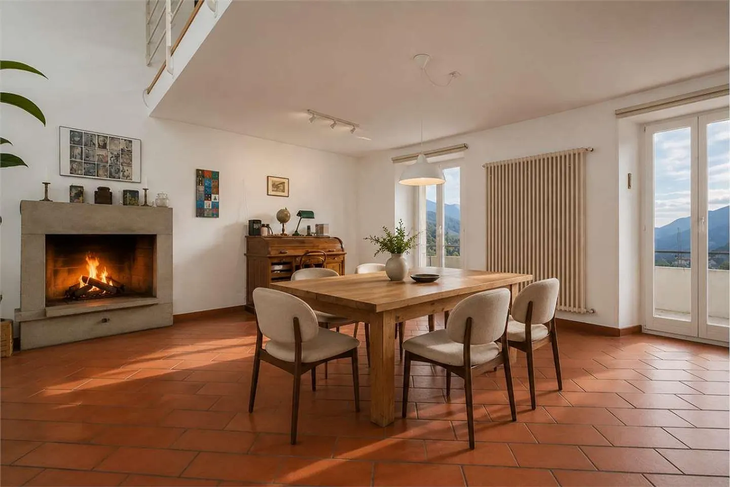 Historic residence with 9 rooms and panoramic terrace in Arogno - Photo 4 of 7