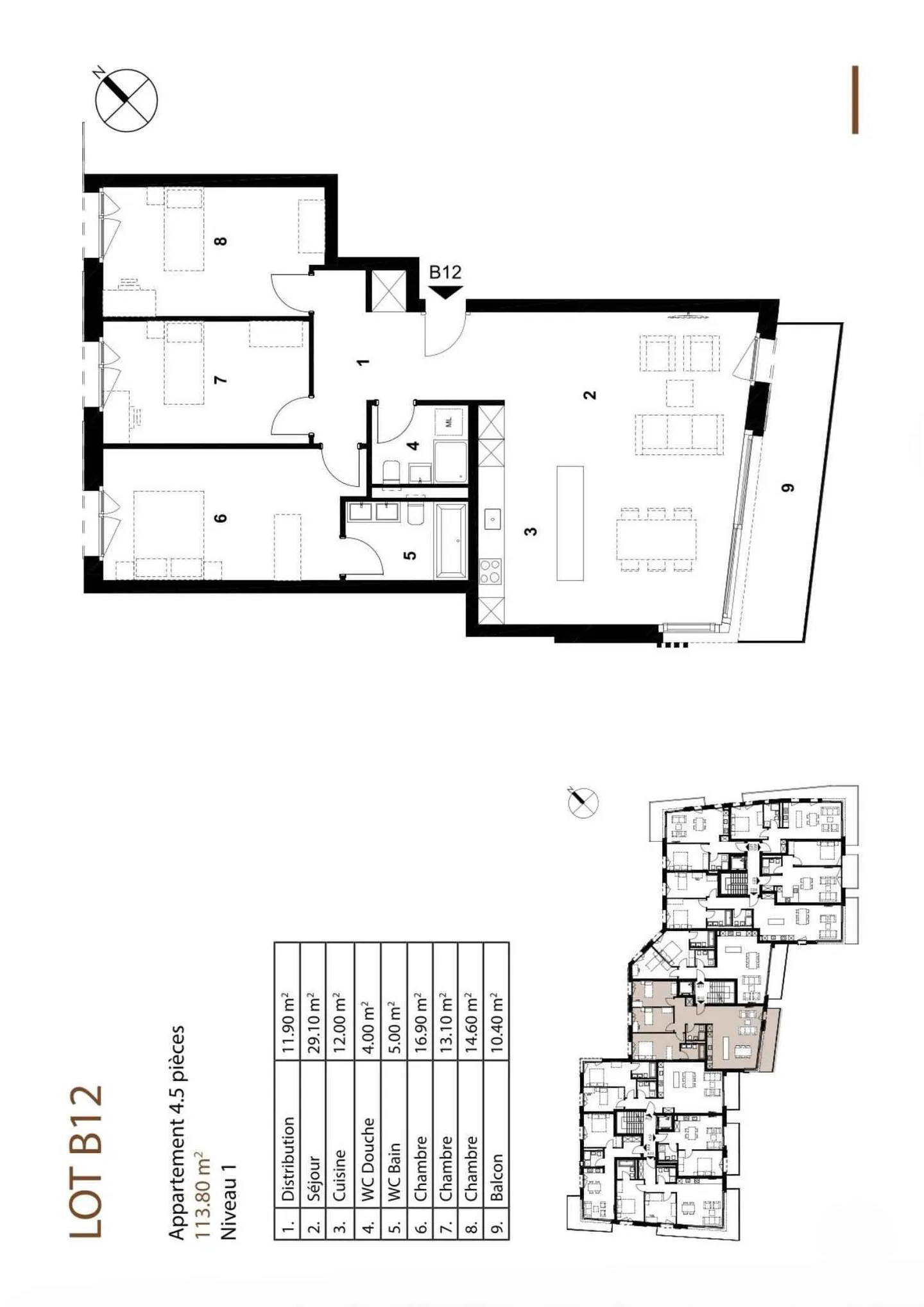 Appartamento di 4.5 stanze - Foto 11 di 13