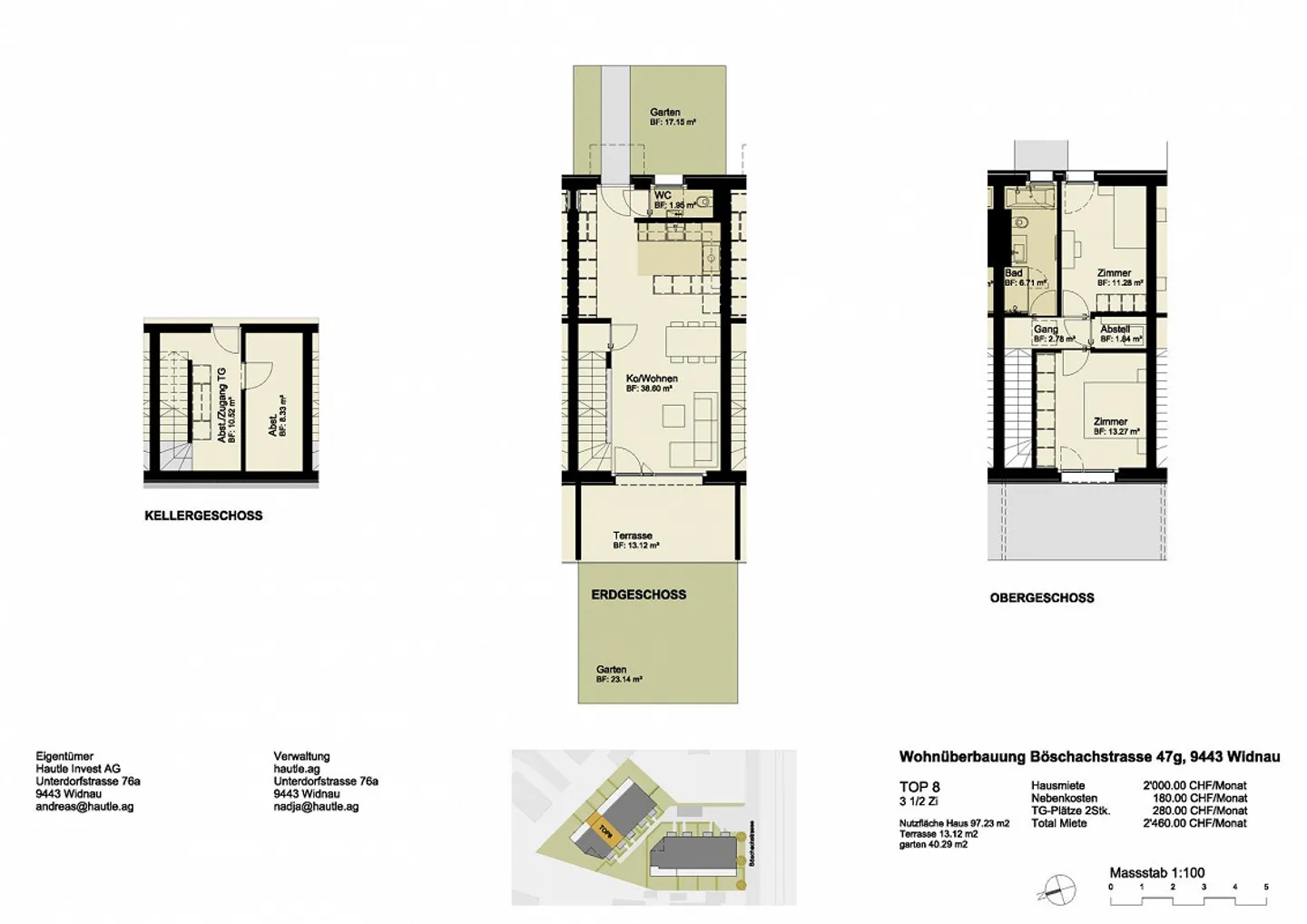 Exklusives Neubau-Reihenmittelhaus mit 3.5 Zimmern, Smarthome und eige - Foto 12 von 13