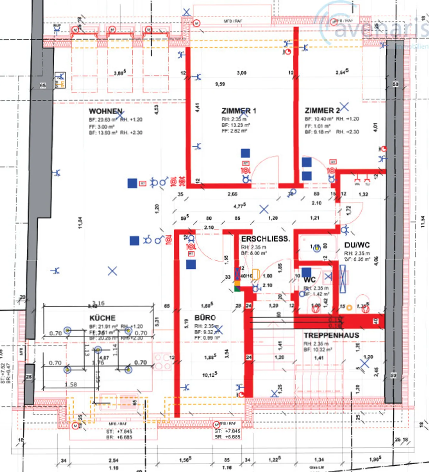 Modern 4.5-room penthouse apartment with panoramic views and beautiful scenery - Photo 3 of 3