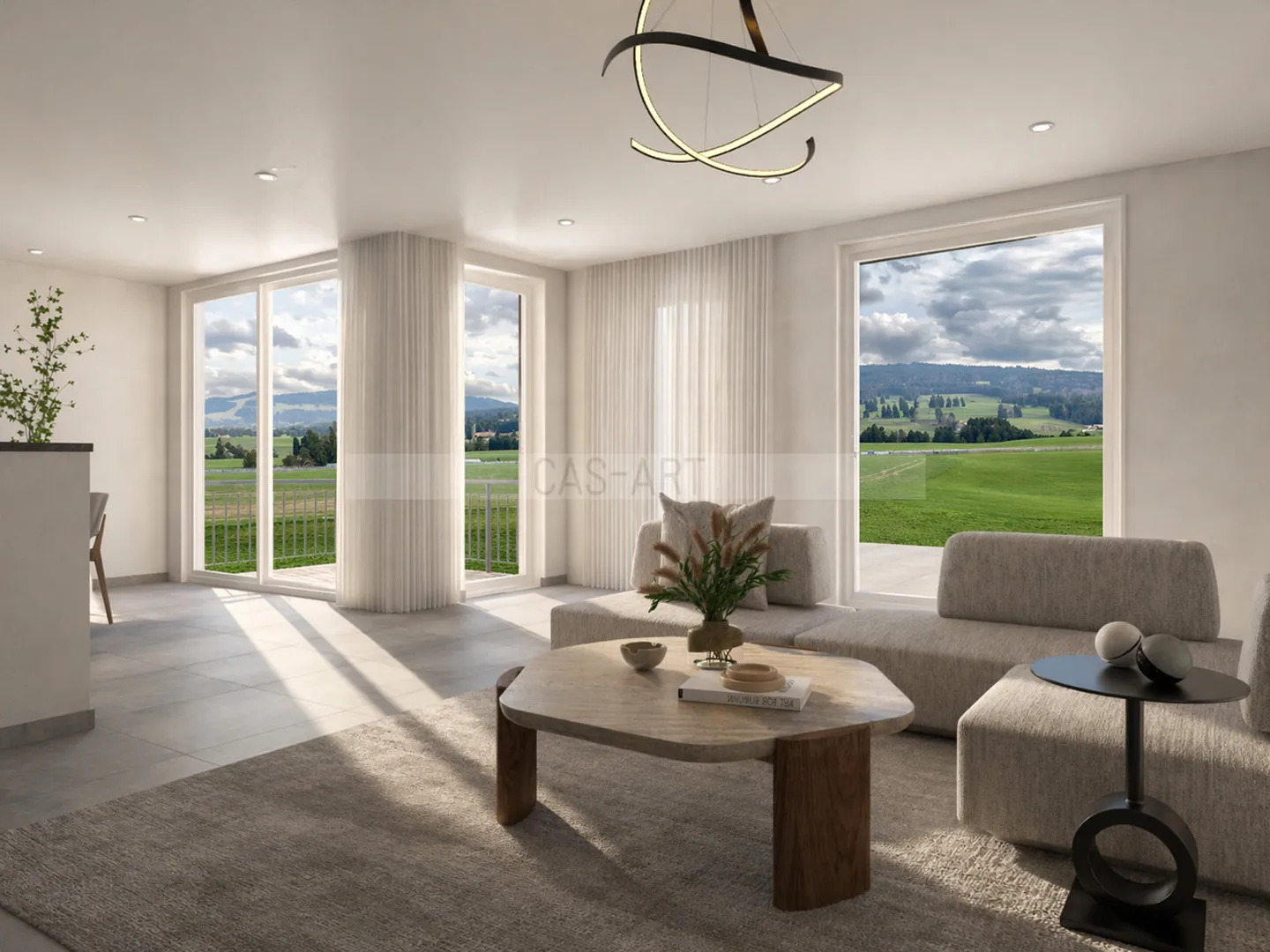 Lot A10: appartamento 4.5 pc, Vaulruz - Foto 1 di 5