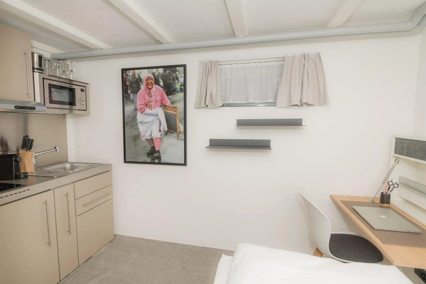 Studio meublé avec cuisine dans un emplacement central à Kriens à partir du 1.7.26 - Photo 2 sur 10