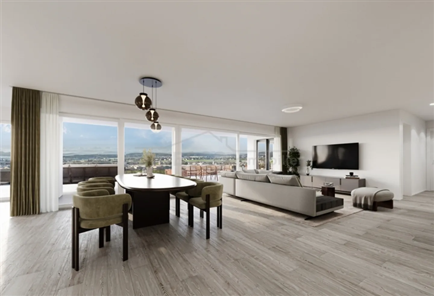 Weitblick Egerkingen – logement exclusif avec vue sur les Alpes ! - Photo 3 sur 10