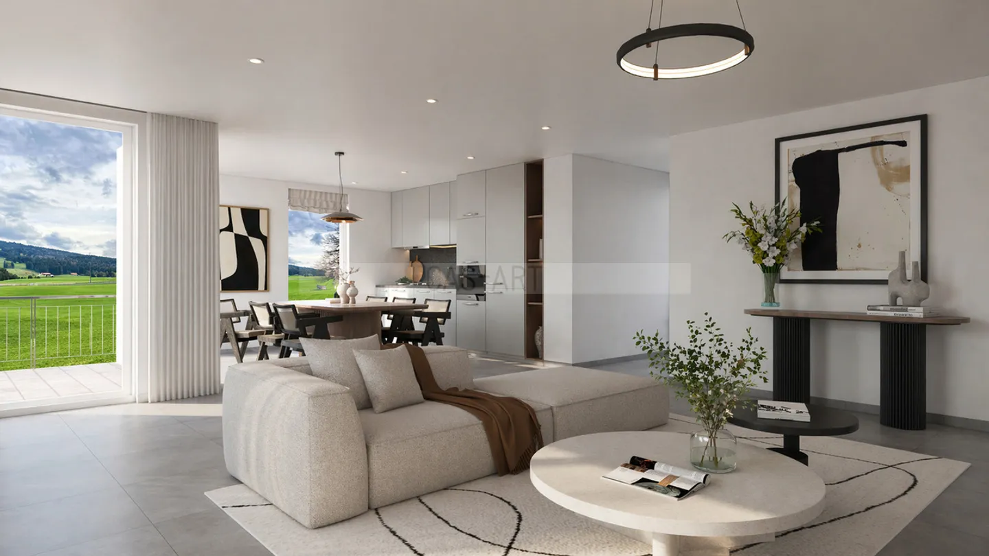 Charmant appartement 3,5 pièces - Photo 1 sur 5