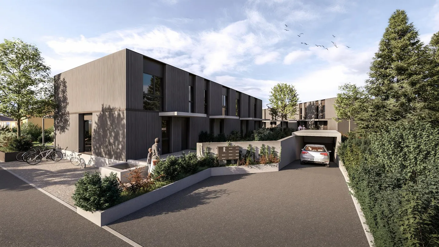 RESERVIERT:  Grosszügiges 4.5-Zimmer Reiheneckhaus mit privatem Garten - Foto 4 von 13