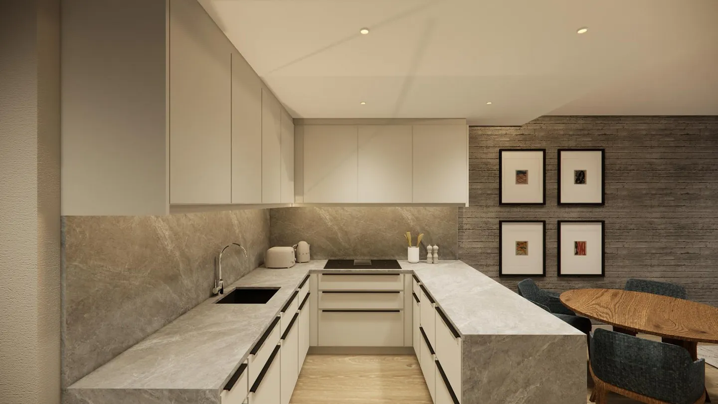 Exklusives Neubau-Reiheneckhaus mit 3.5 Zimmern, Smarthome und eigenem - Foto 4 von 13