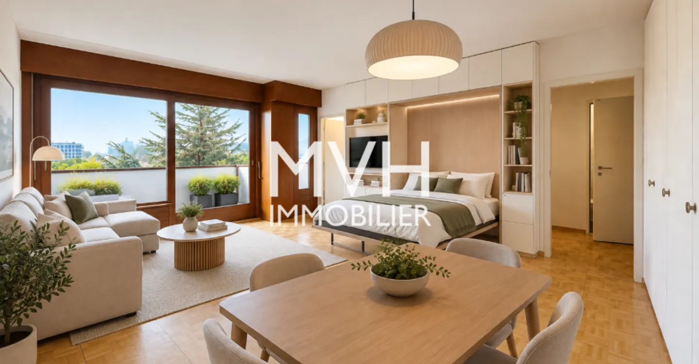 Appartement élégant avec vue sur le Mont-Blanc - Photo 3 sur 5