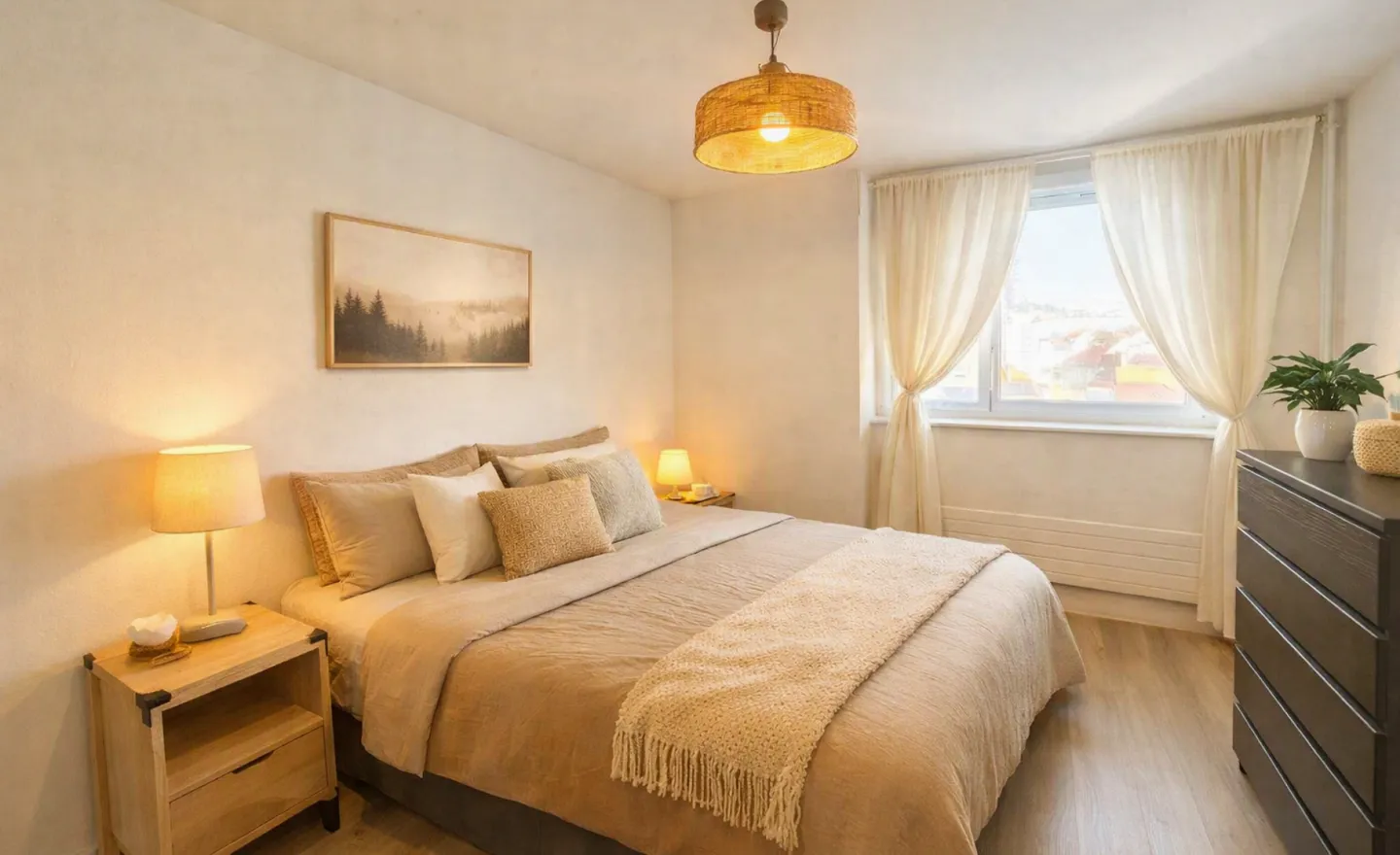 Stunning view of the city! 3.5 room apartment - Photo 3 of 5