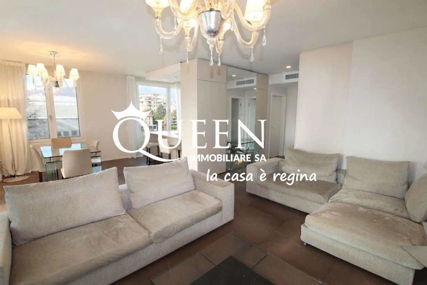 Lugano-Cassarate: luxurious 4.5 rooms, 150 sqm, loggia, lake view - Photo 3 of 13