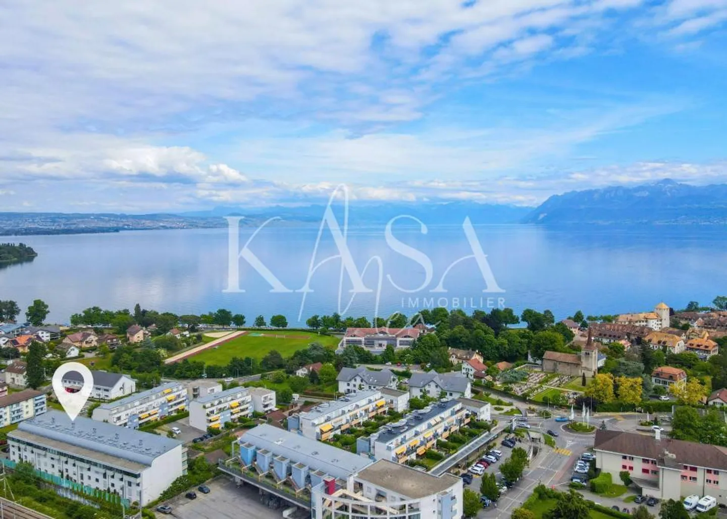 Sublime vue sur le lac, duplex en attique - Photo 1 sur 12