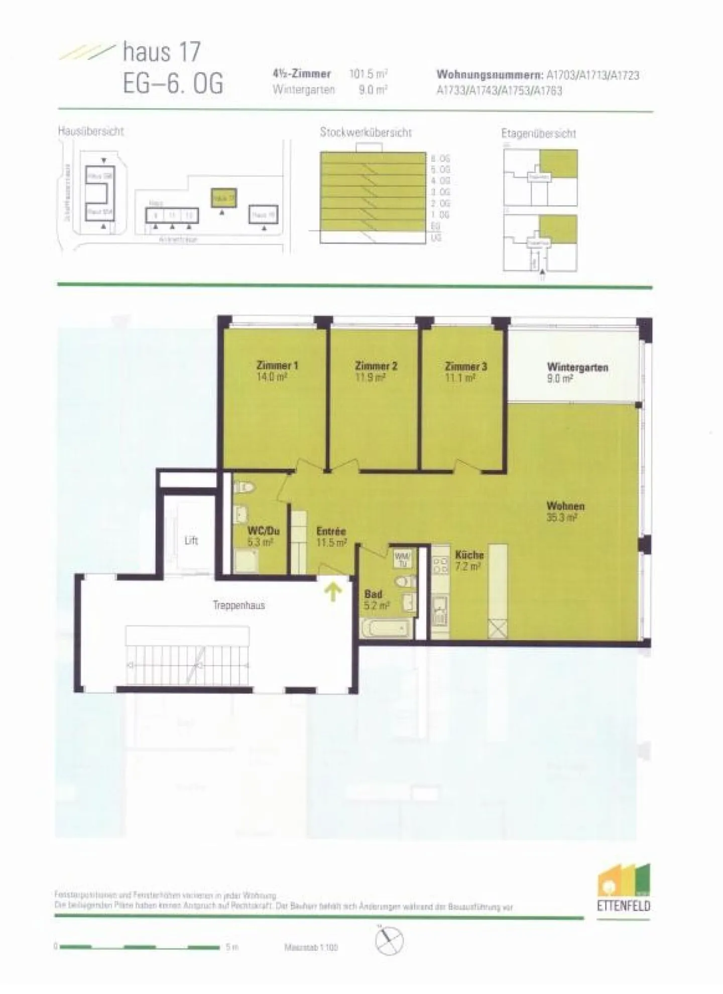 4.5 ZW: Ideal city apartment for couples or families - Photo 7 of 7