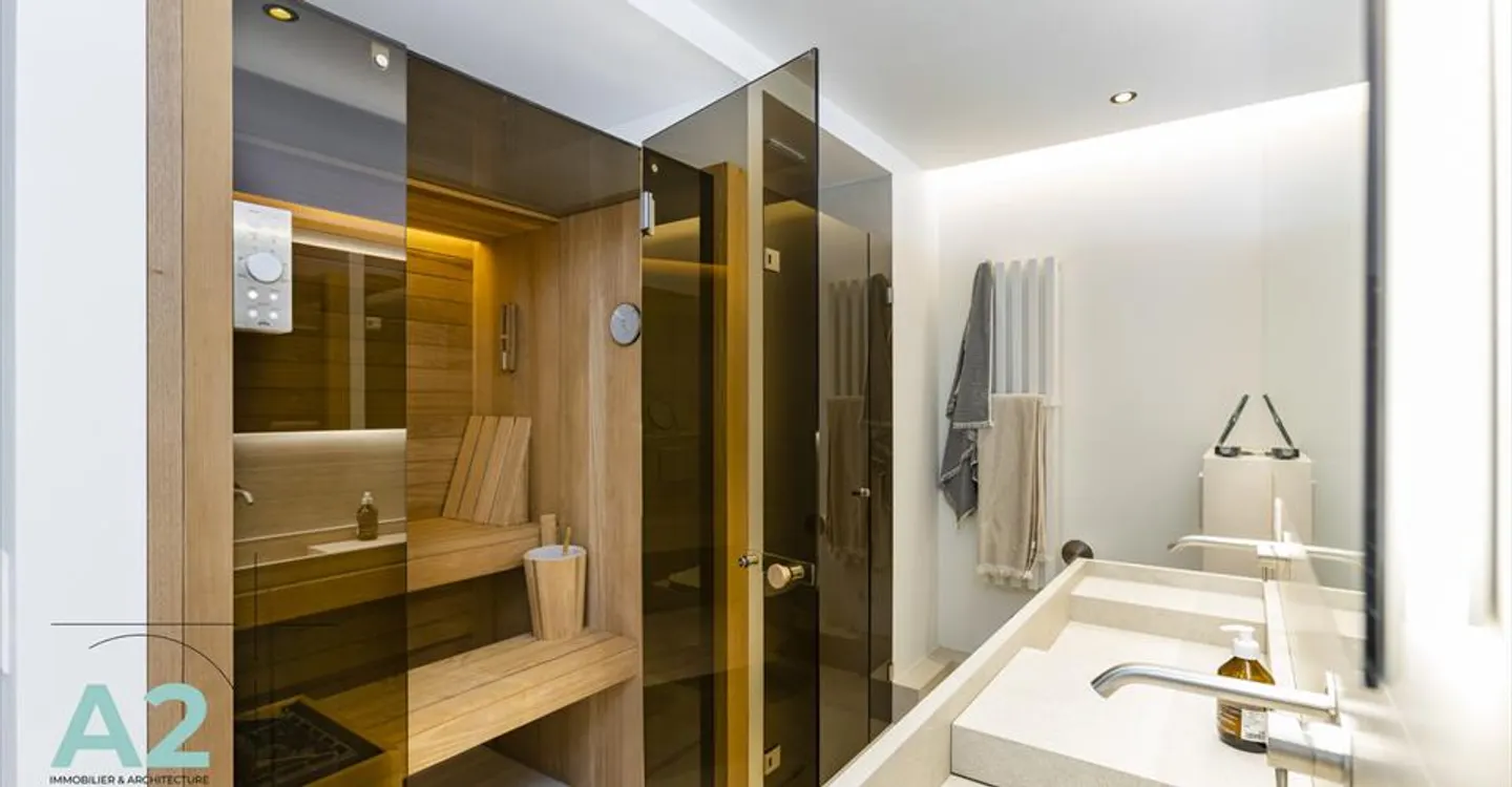 Außergewöhnliche Wohnung im Zentrum von Crans-Montana, Panoramablick - Foto 8 von 11