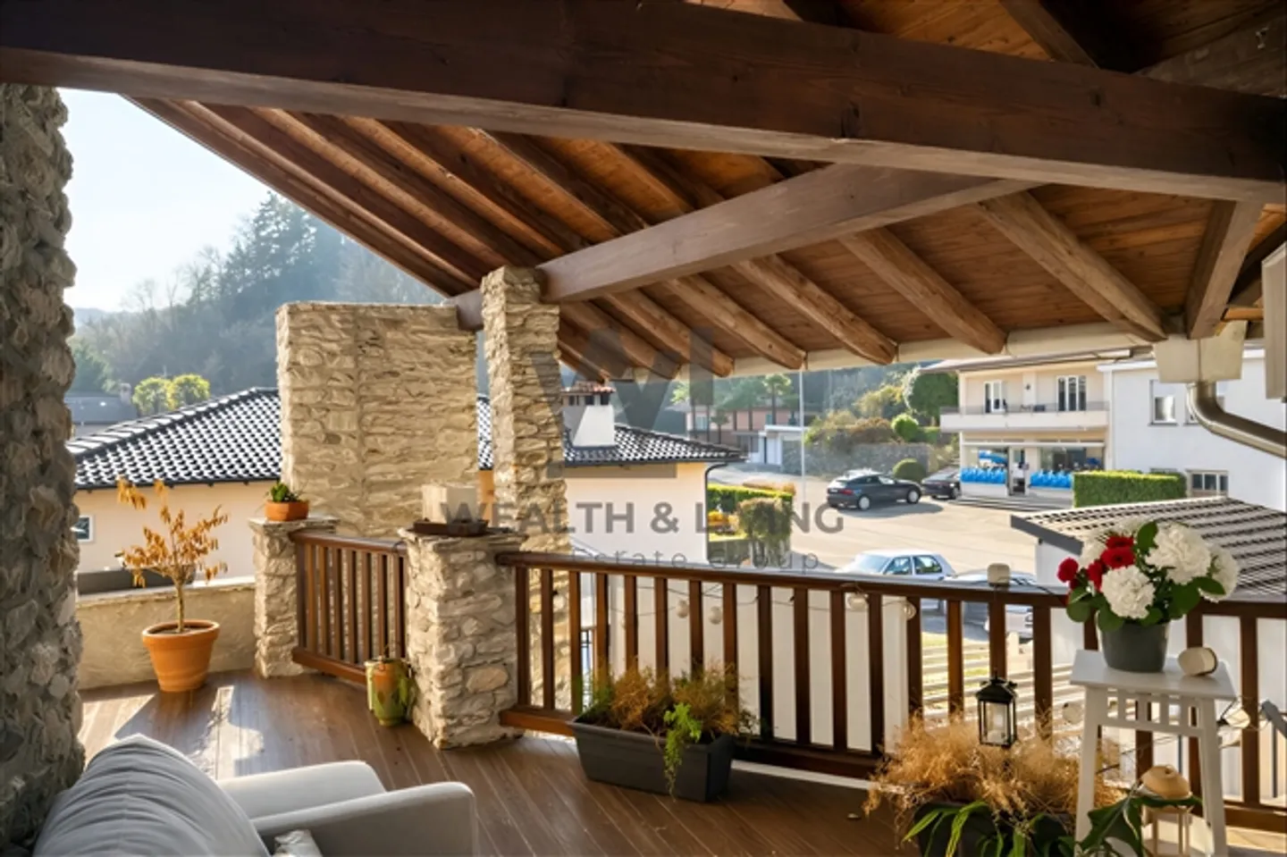 5-room terraced house with Ticino charm in a quiet location in Losone - Photo 12 of 13