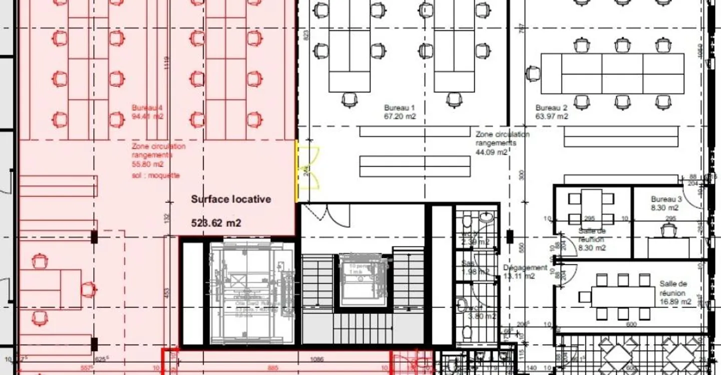 Büroflächen zur Miete in Mont-sur-Lausanne - Foto 4 von 4