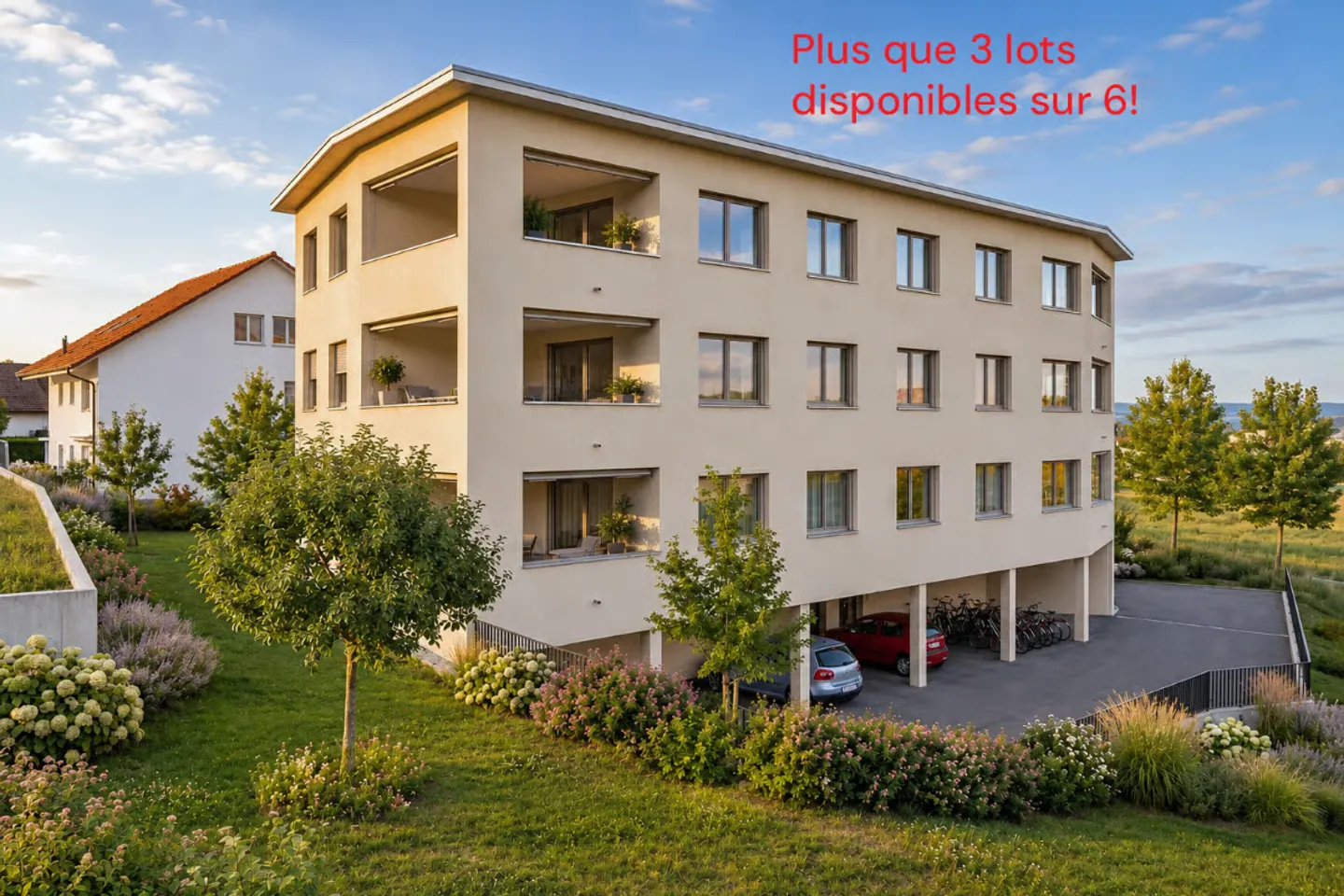 3½ room apartment in a high-end development in Vuadens - Photo 1 of 10