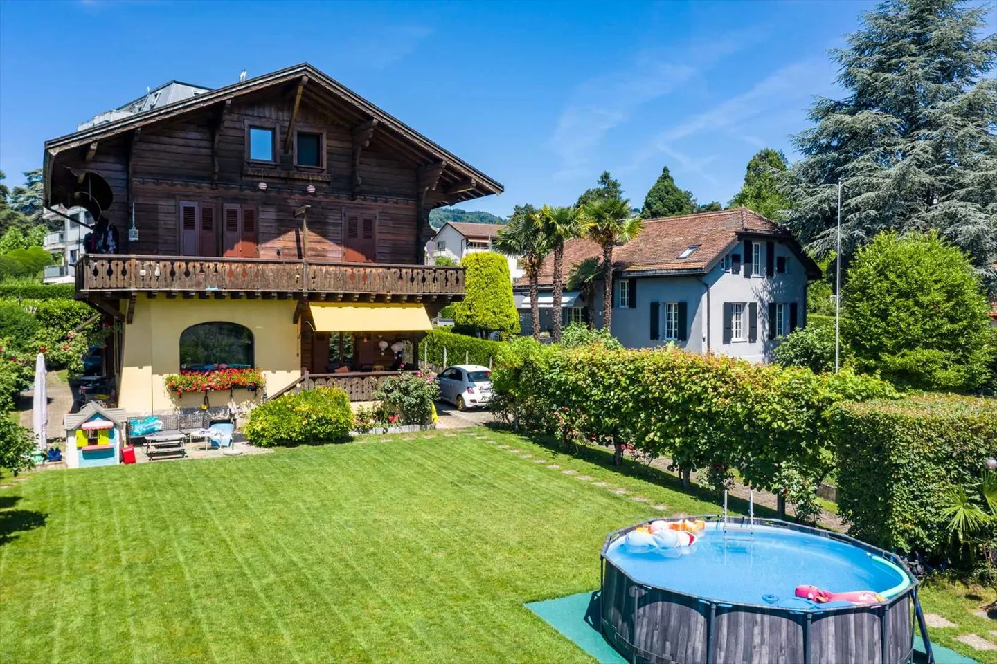 Chalet di charme a Vevey con vista sul lago, magnifico giardino e grande potenziale - Foto 9 di 13