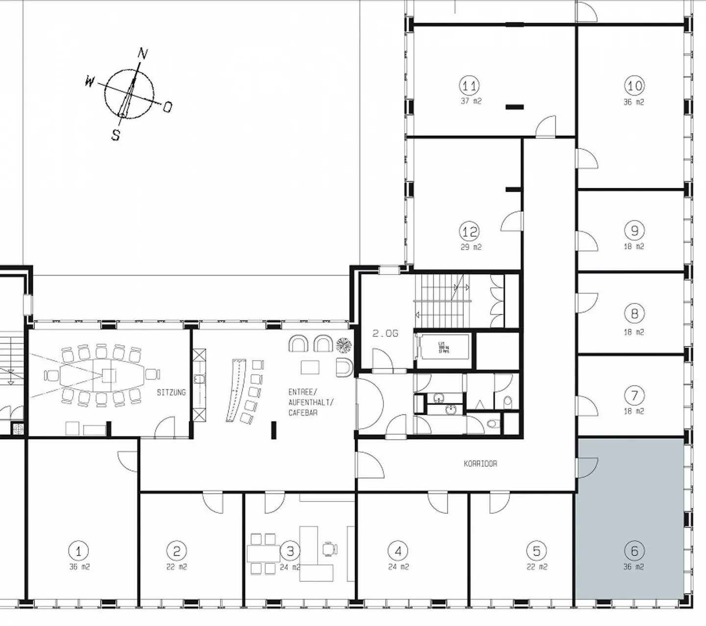 Stadthof Sursee - Idealbüro 36 m² im modernen Geschäftshaus - Foto 10 di 10