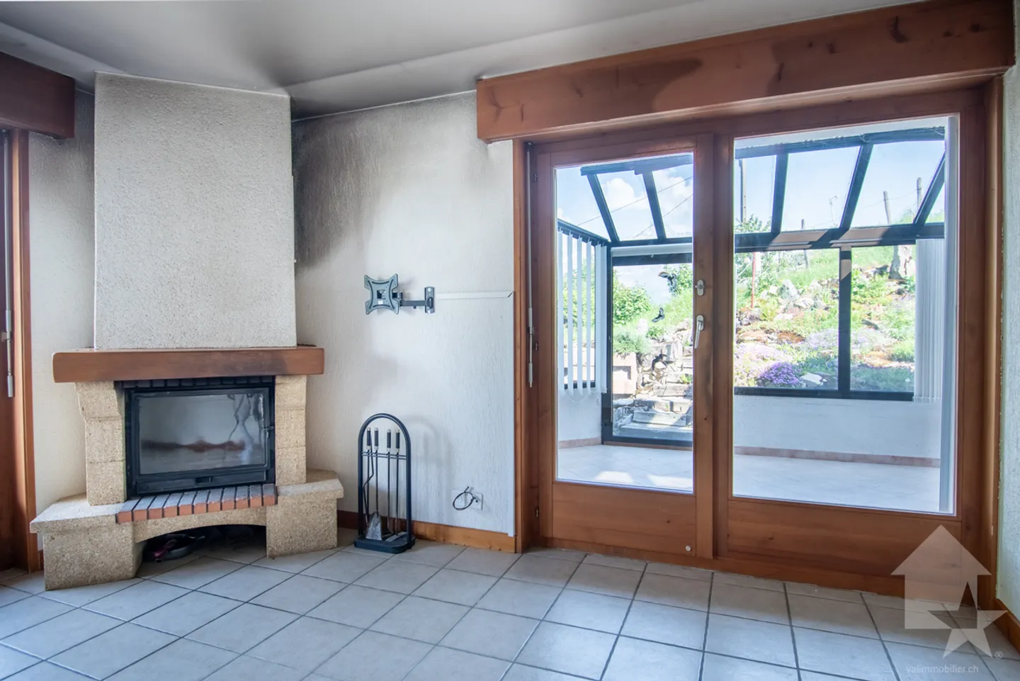 Les Cerniers, appartamento 3,5 locali con giardino d'inverno - Foto 11 di 23