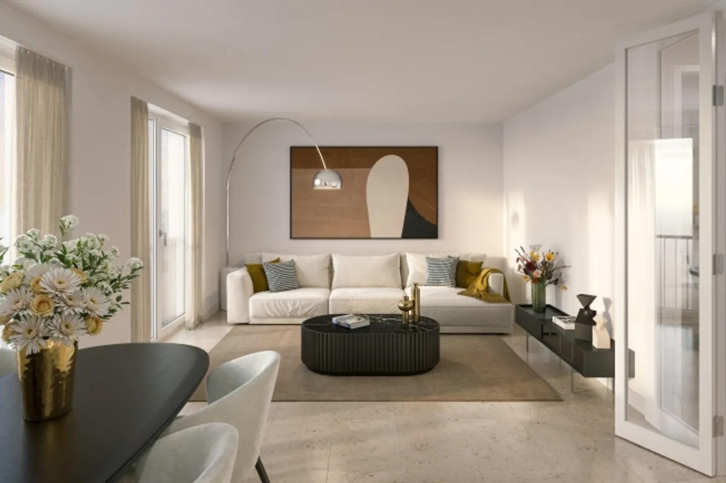 3.5 Zimmer Wohnung - Foto 1 von 5
