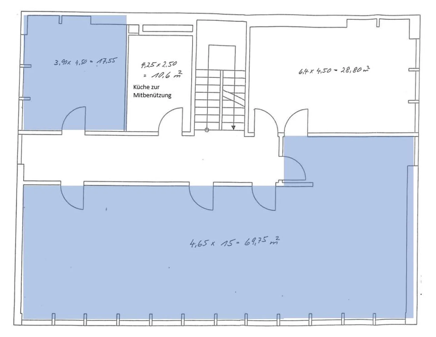 70 m2 - bureau fonctionnel et lumineux dans la zone Viscose - Photo 7 sur 8