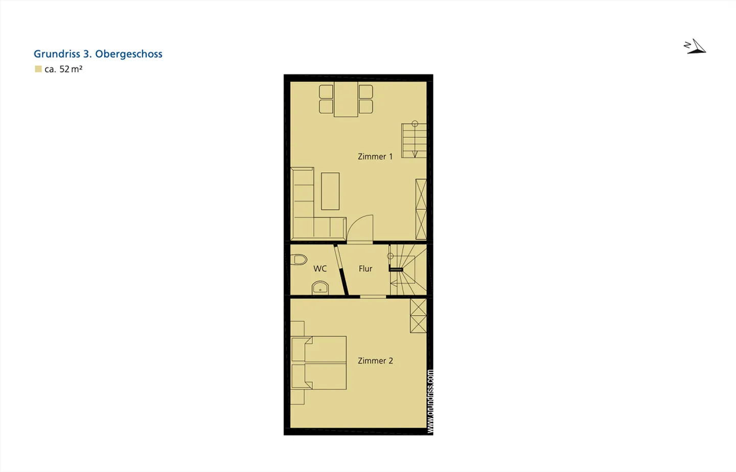 Bel appartement en duplex - Photo 12 sur 13