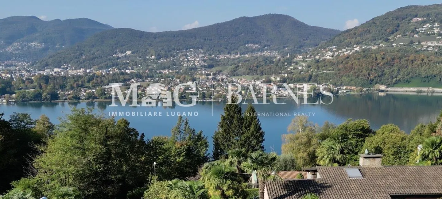 Montagnola, Collina d'Oro: Villa unifamiliare con piscina e vista lago - Photo 2 of 15