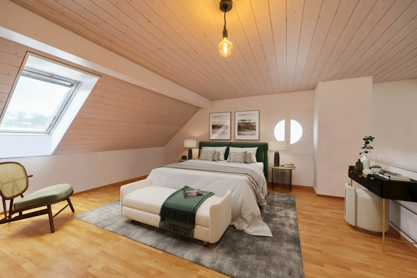 Spacious 3.5-room duplex apartment with cozy terrace - Photo 6 of 14