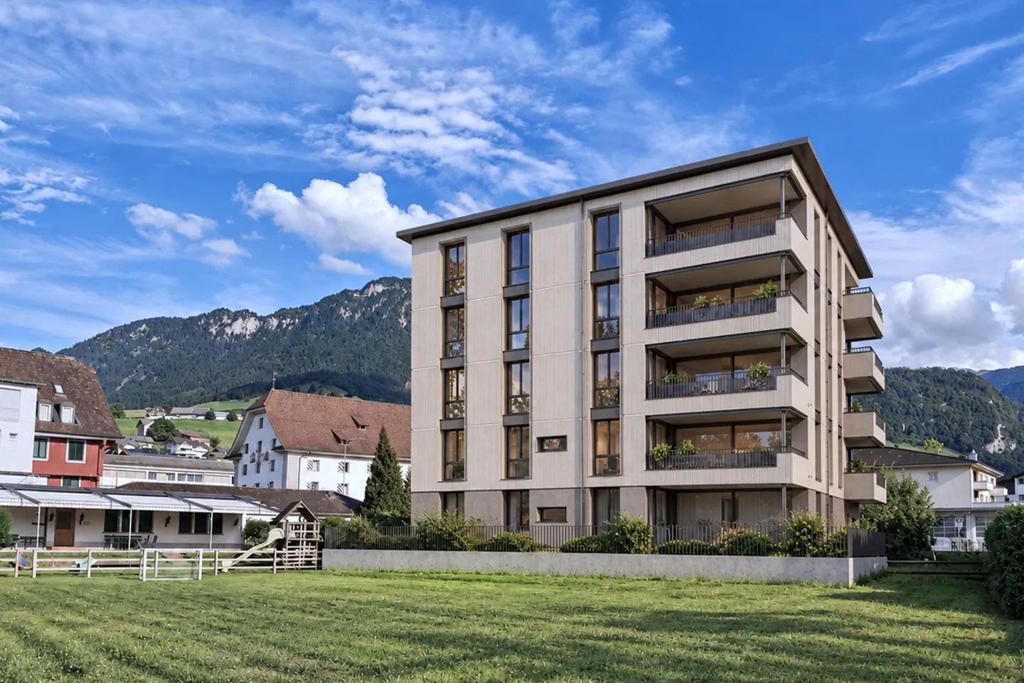 Modernes Apartment mit Balkon - Foto 4 von 4