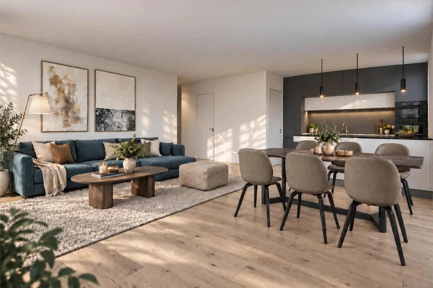 Modernes Apartment mit Balkon - Foto 1 von 4