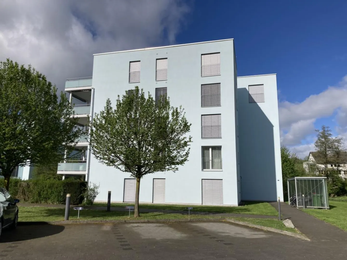 Aussenparkplatz zu vermieten - Foto 1 von 1