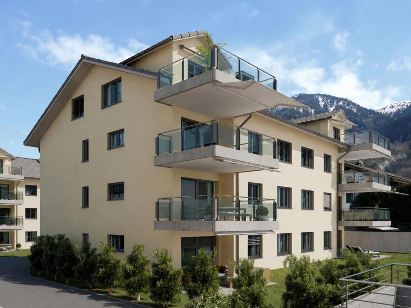Modern renovated 4.5-room apartment with Minergie standard in Trimmis - Photo 3 of 14