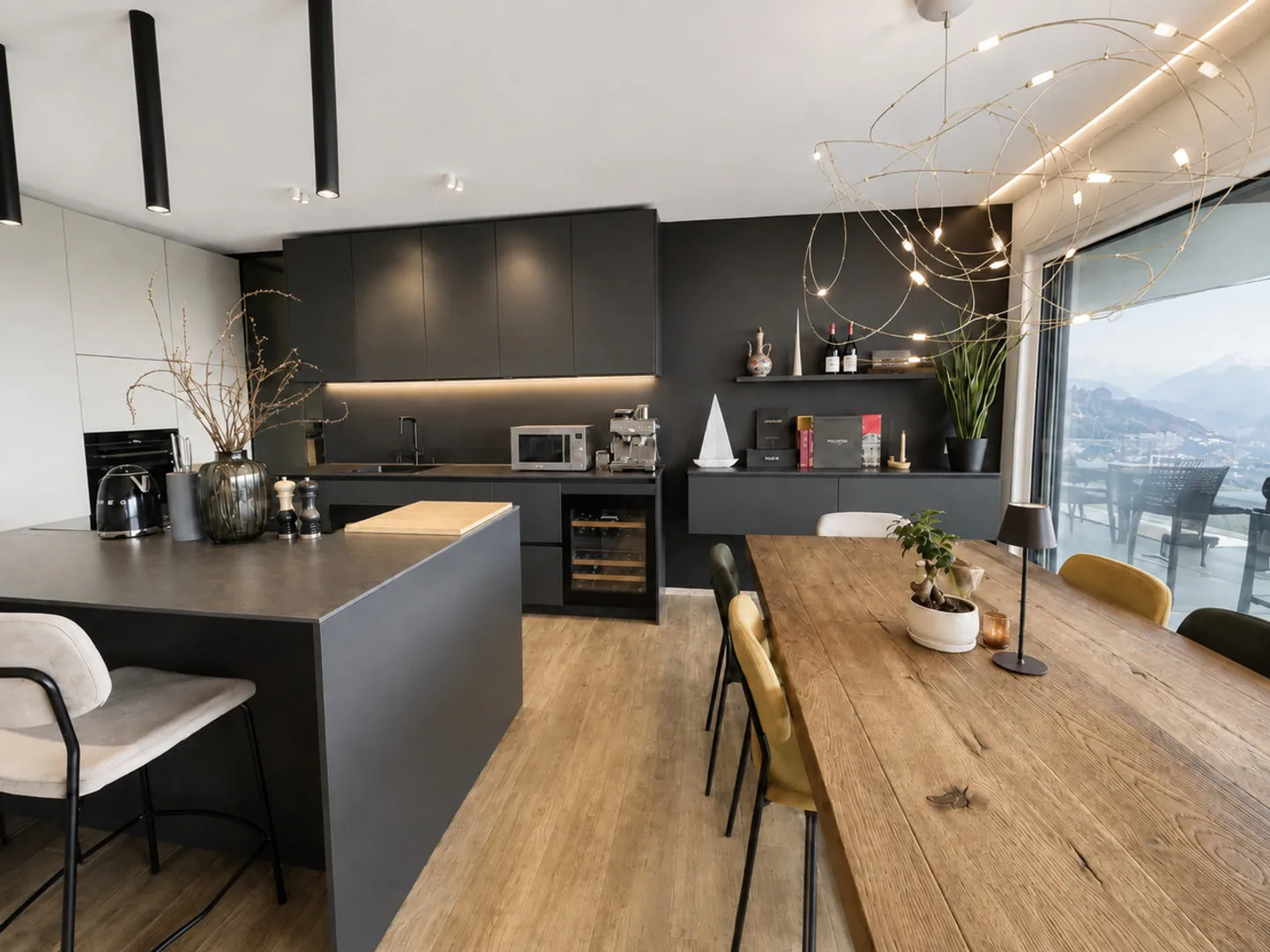 Wohnen über Lugano - Exklusive Design-Wohnung mit Terrasse - Foto 3 von 12