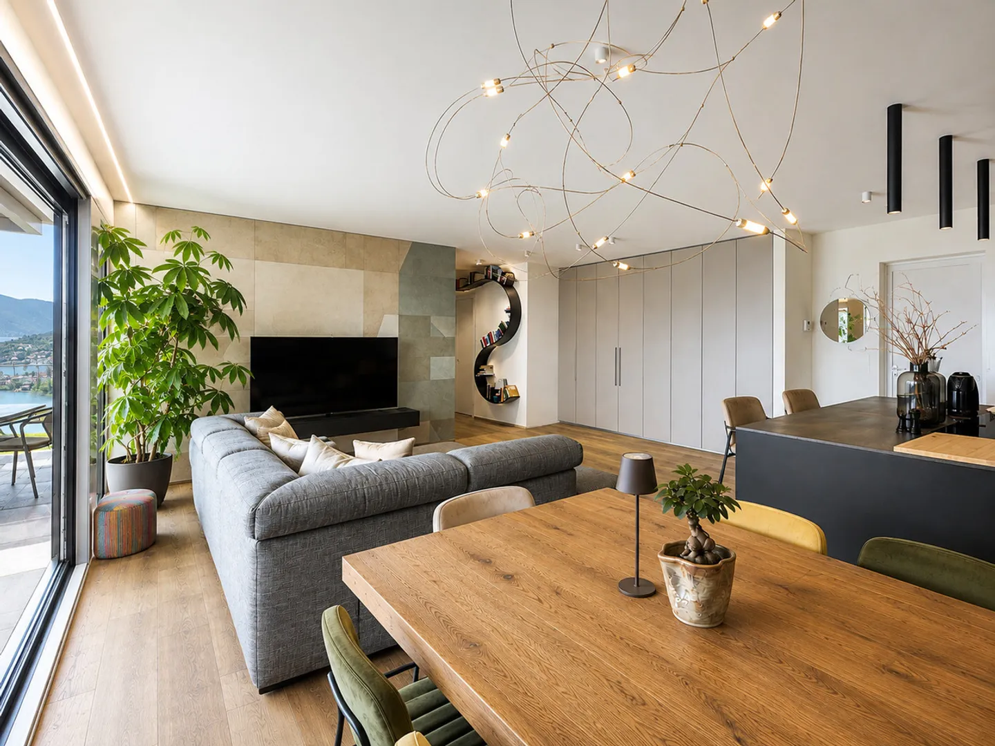 Wohnen über Lugano - Exklusive Design-Wohnung mit Terrasse - Foto 7 von 12