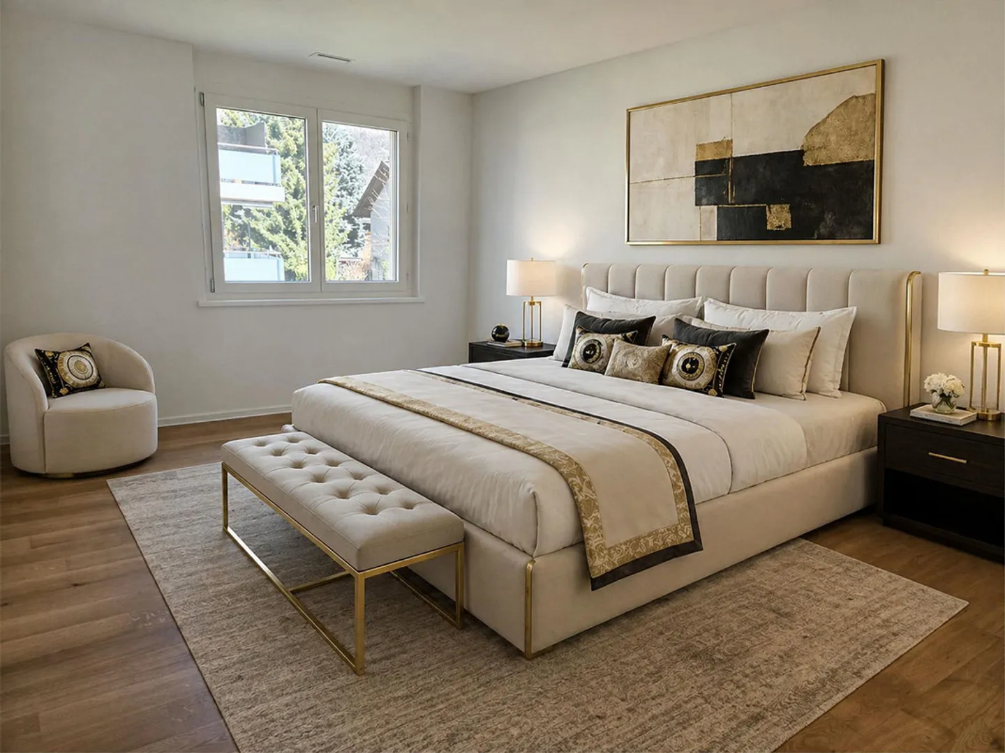 Modern renovated 4.5-room apartment with Minergie standard in Trimmis - Photo 7 of 14