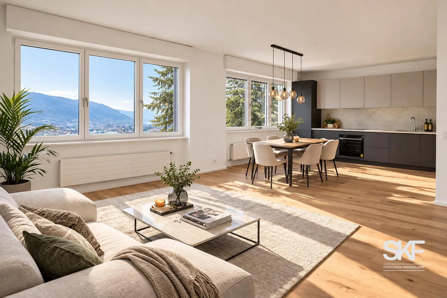 Appartamento moderno con vista aperta - Foto 1 di 10