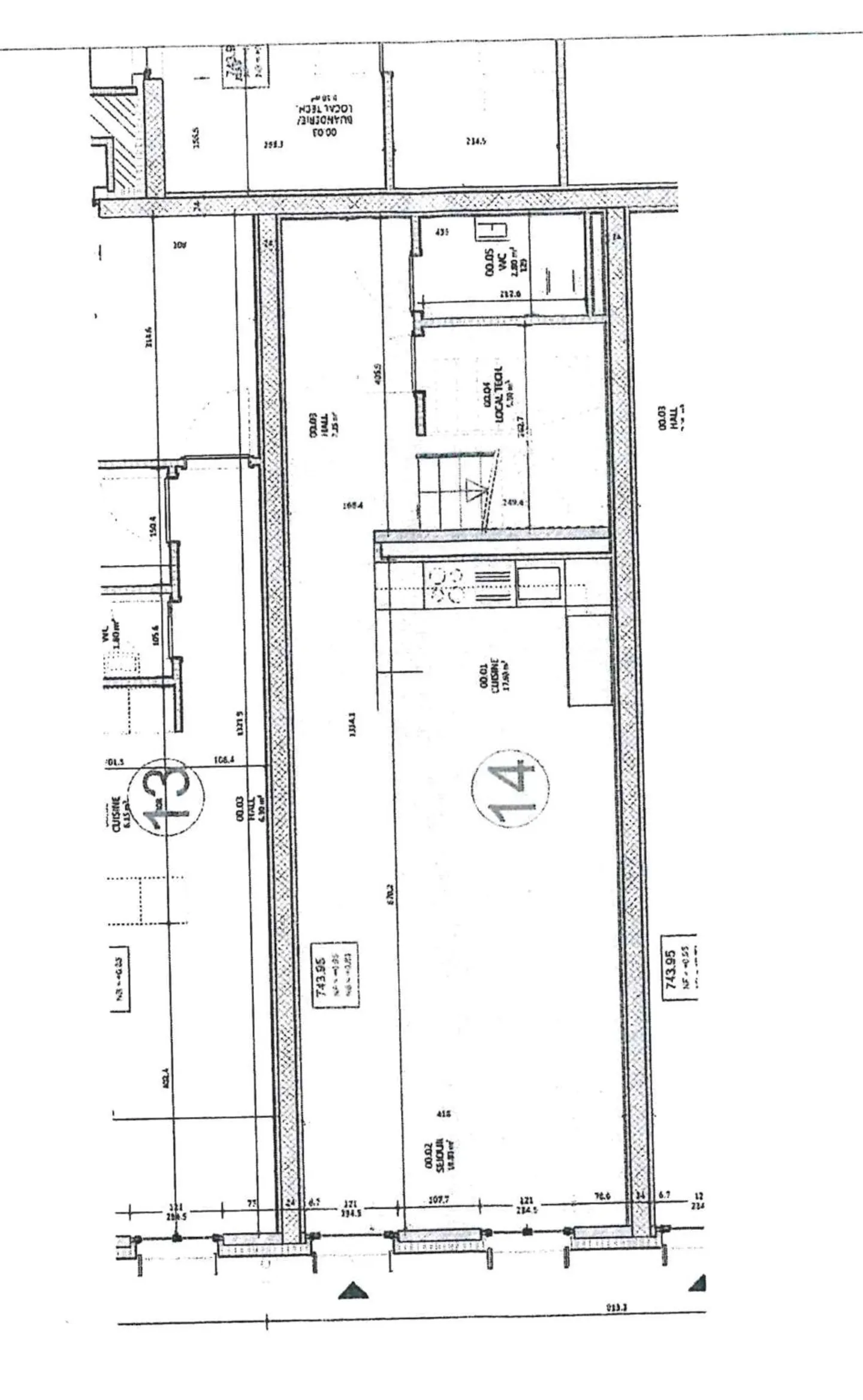 Schöne Triplex-Wohnung mit 3,5 Zimmern, Terrasse - Foto 11 von 13