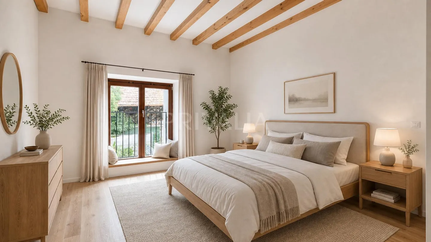 Exklusiv: 5,5-Zimmer-Wohnung im Herzen des Dorfes Be... - Foto 3 von 6
