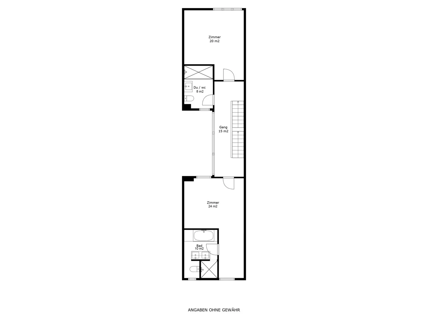 Casa a schiera moderna con atrio, terrazza e giardino - Foto 13 di 14