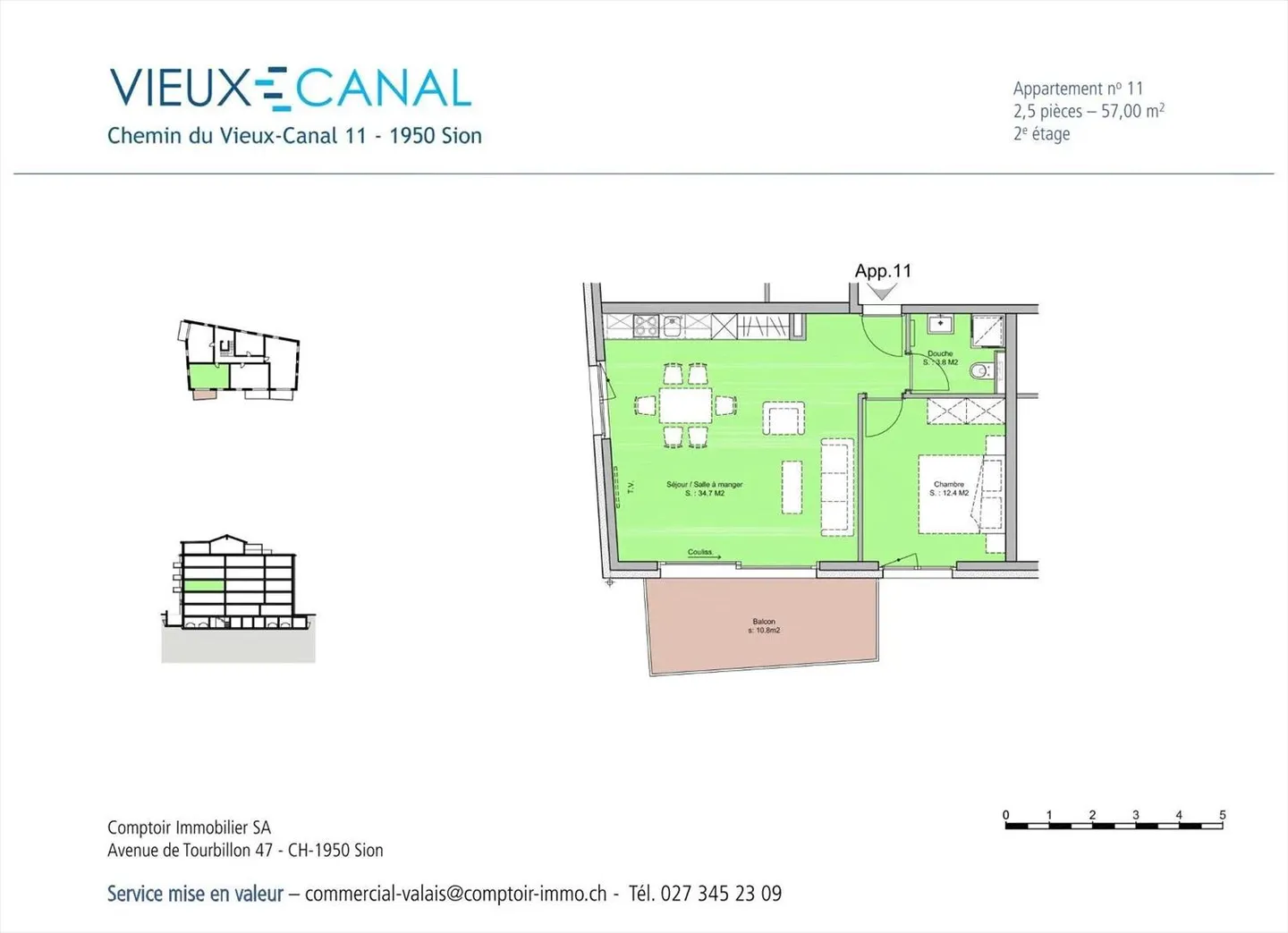 2.5 Room Apartment - Photo 6 of 7