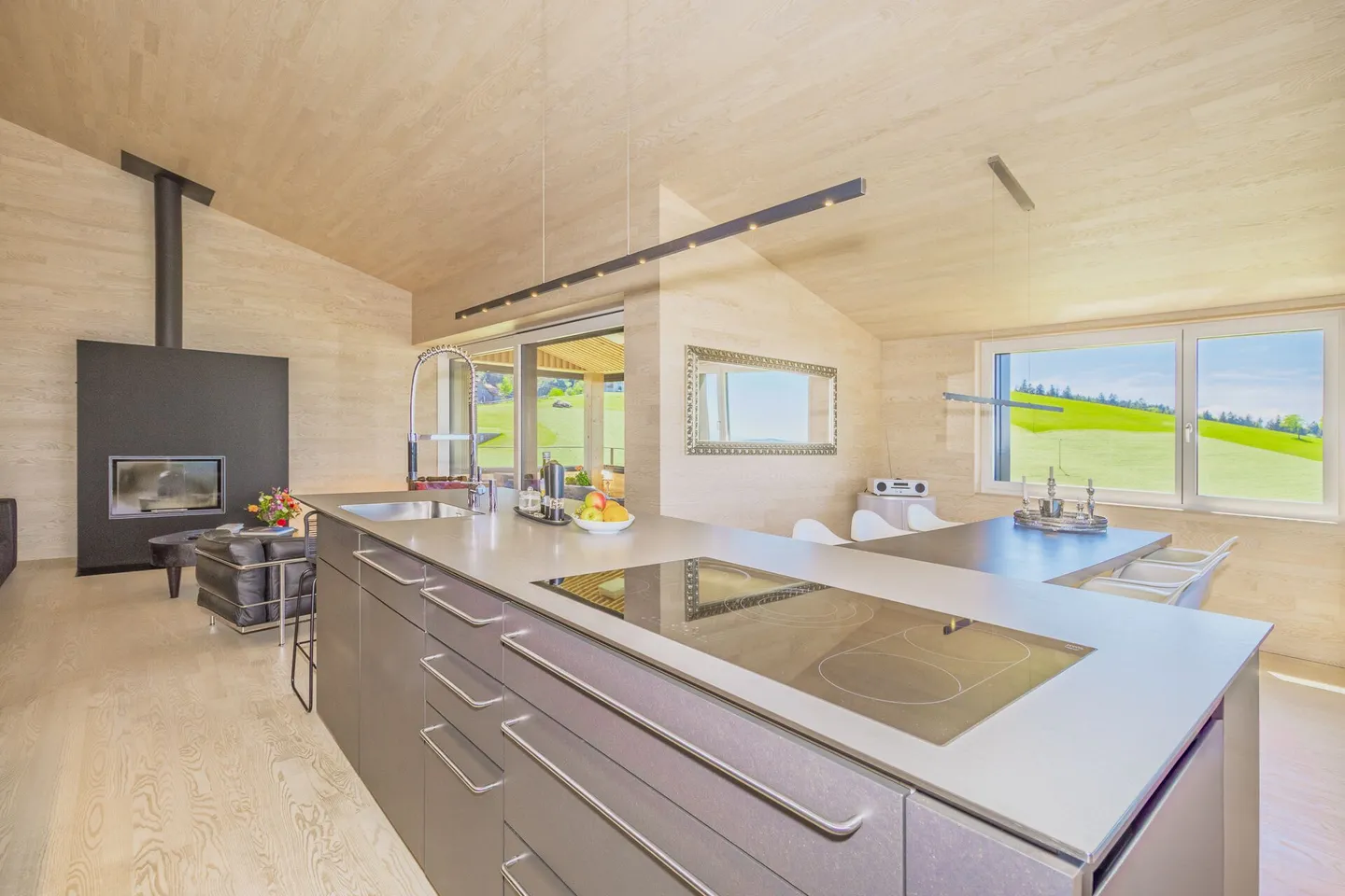 Ein Logenplatz über dem Bodensee - Premium Dach-Maisonette im hochwertigen Vollholzbau - Photo 5 sur 16