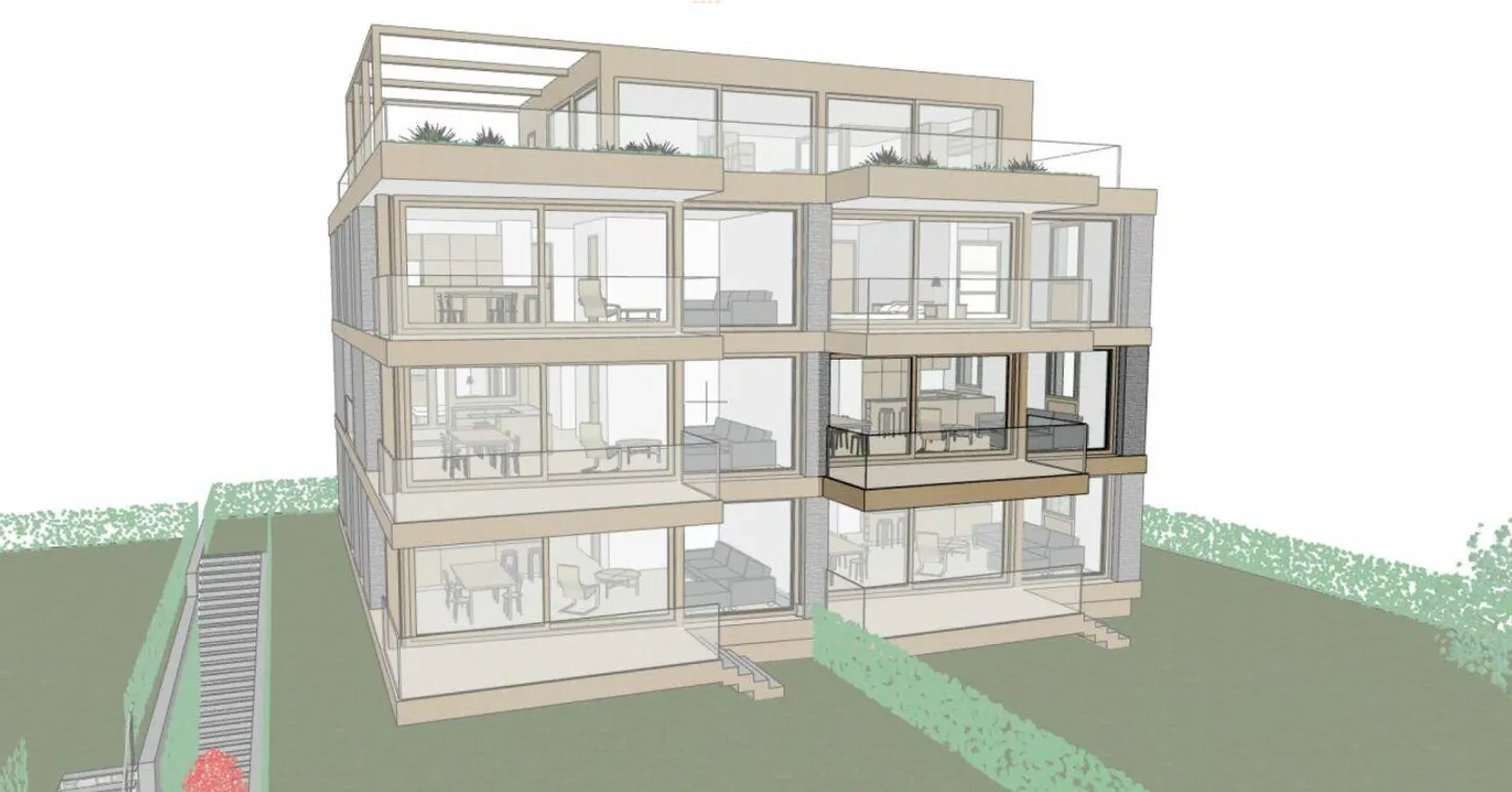 MINUSIO - Nuovo appartamento con parziale vista lago - Foto 1 di 5