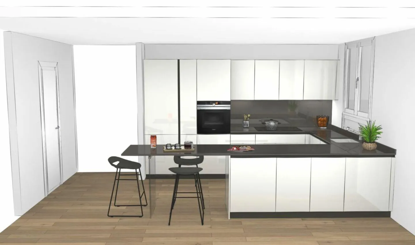 MINUSIO - Nuovo appartamento con parziale vista lago - Foto 4 di 5