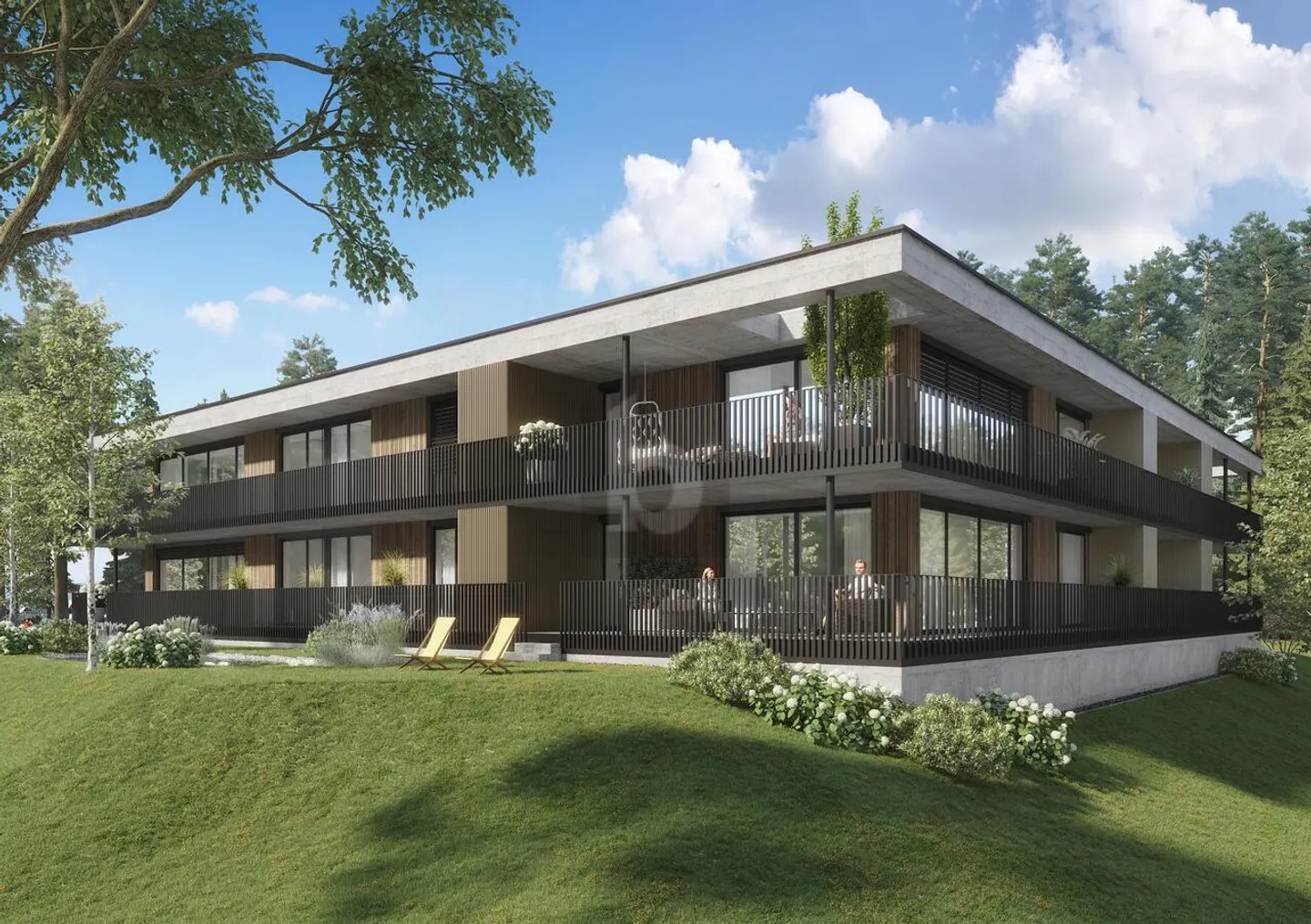 Prima occupazione elegante con giardino privato E2 - Foto 2 di 6