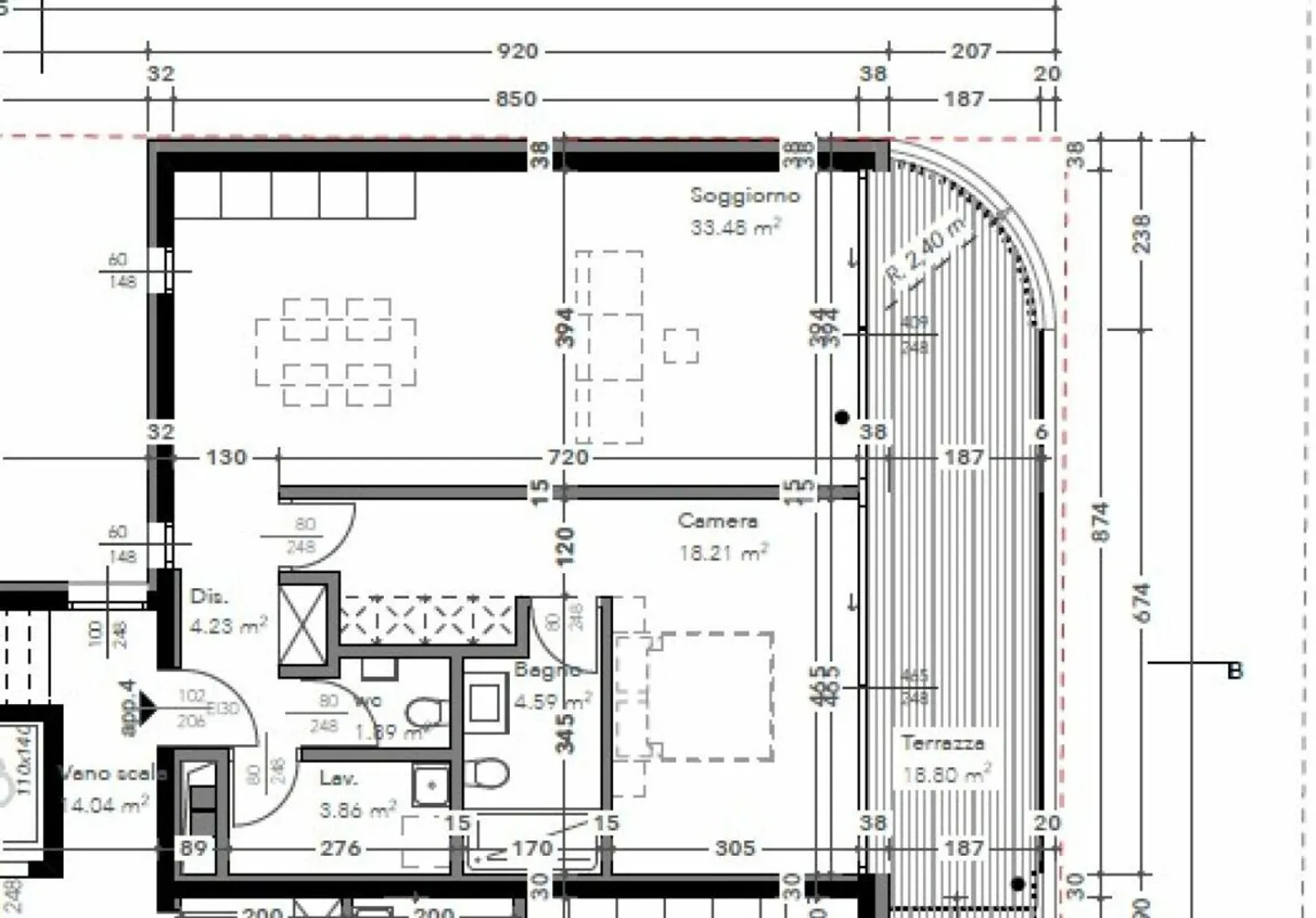 Vente à Locarno - Nouvelle Résidence "Central Park", appartement 2.5 pièces - Photo 10 sur 10