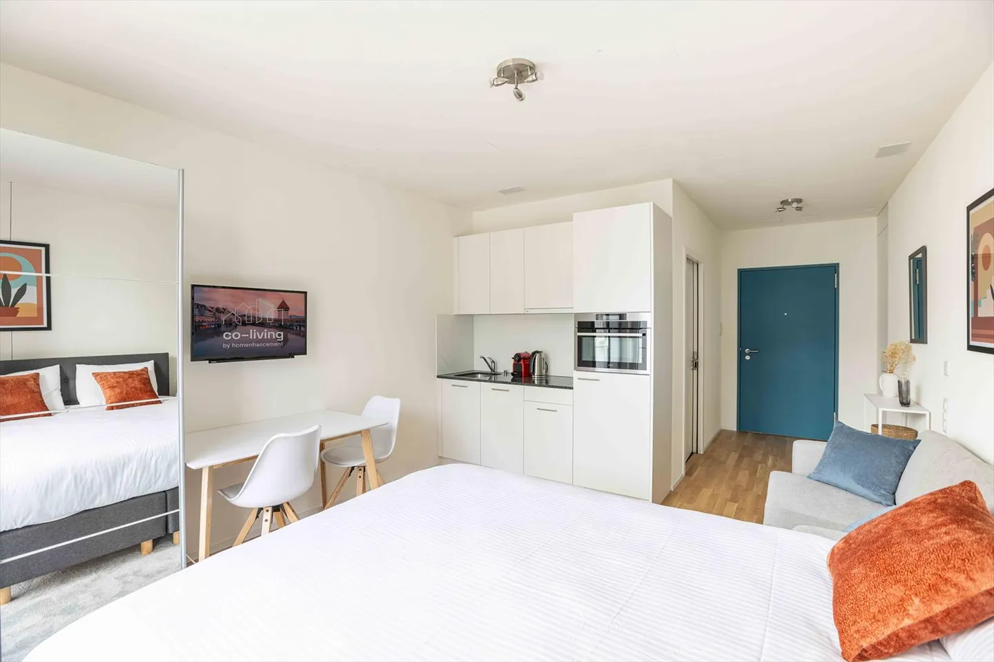 ✨ Superbes Studio Möbliert in Kriens – Moderne Residenz mit Fitnessraum &amp; Co-Living-Bereich ✨ - Foto 2 von 7