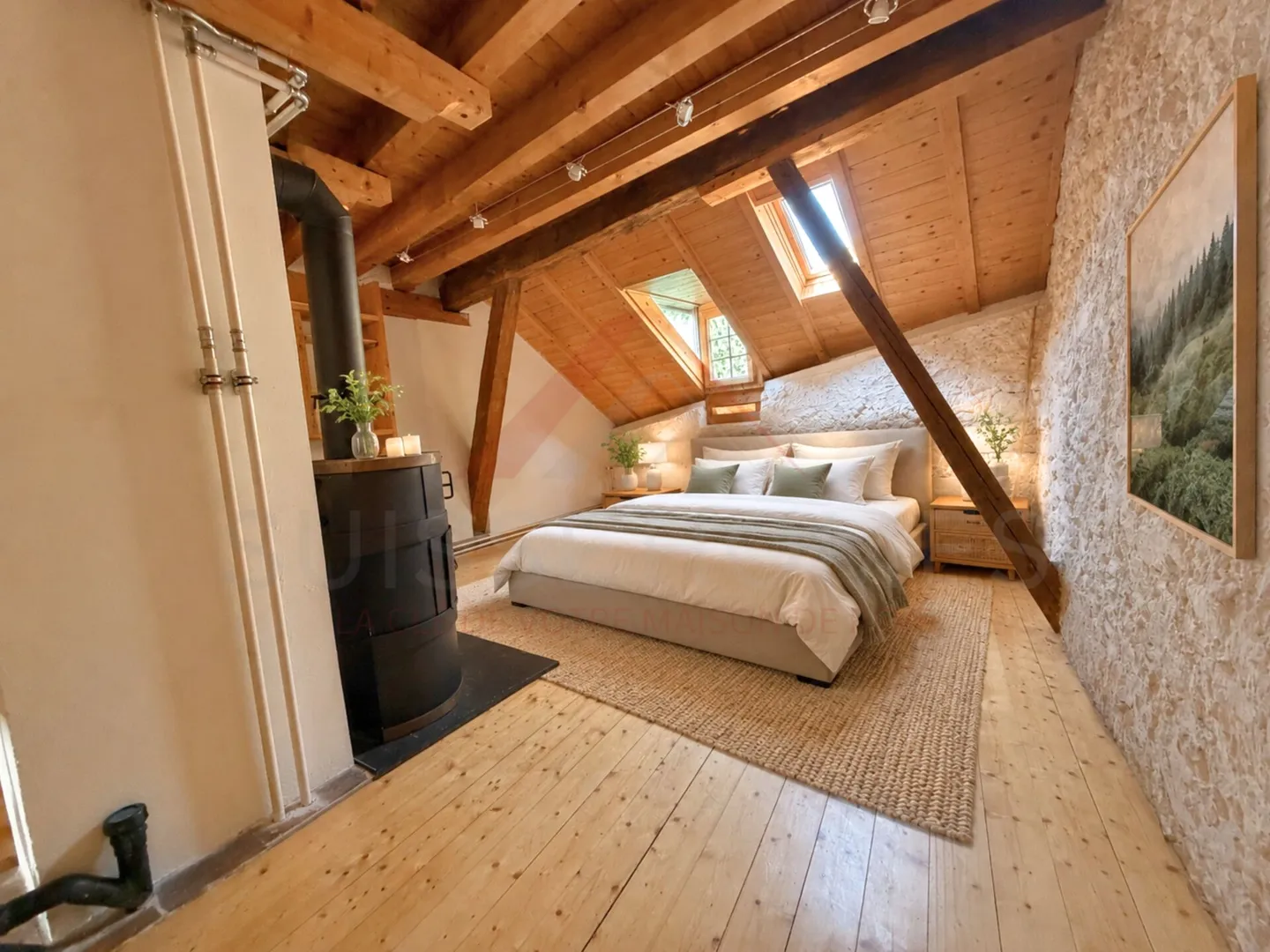 Expérience Savoureuse à Romainmôtier - Duplex Lumineux de 130 m² avec Beaucoup de Charme - Photo 1 sur 10