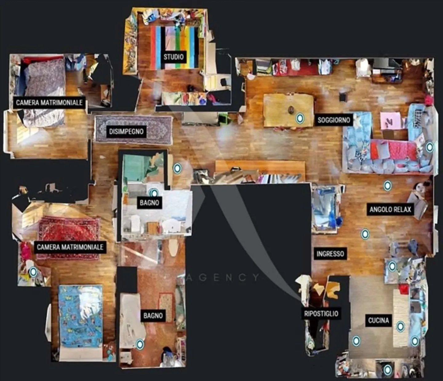 Geräumiges und helles Dachgeschoss 150MQ. Seeblick - Foto 18 von 19