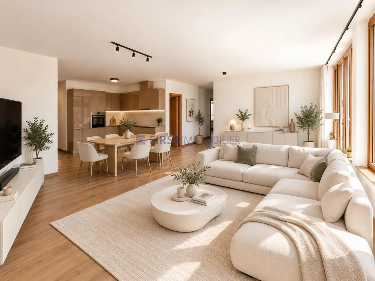 Appartement spacieux avec grande terrasse - Photo 1 sur 20
