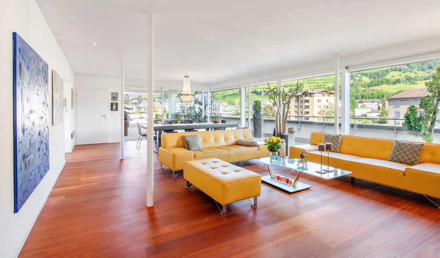 Penthouse above the rooftops of Küssnacht - urban living location with Rigi view - Photo 3 of 11